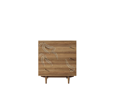 Комод "Boho" 3 ящика с растением арт BH04 400_400_1937168